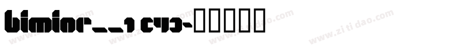 BIMINR__1 (4)字体转换